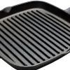 Intratuin Imperial Kitchen Grillpfanne schwarz 30 x 30 x 3,5 cm| Pfannen