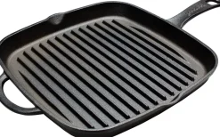 Intratuin Imperial Kitchen Grillpfanne schwarz 30 x 30 x 3,5 cm| Pfannen