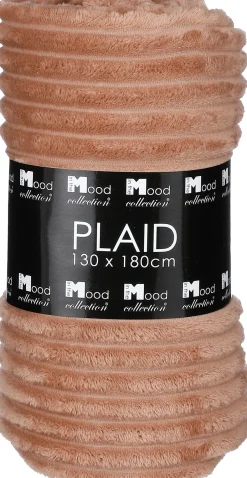 Intratuin In the Mood Collection Decke Lorens braun 180 x 130 cm| Decken & Plaids