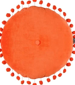 Intratuin In the Mood Collection Dekokissen PomPom rot D 40 H 12 cm| Kissen|Dekokissen