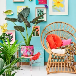 Intratuin In the Mood Collection Dekokissen PomPom rot D 40 H 12 cm| Kissen|Dekokissen