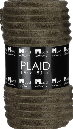 Intratuin In the Mood Collection Decke Lorens grün 180 x 130 cm| Decken & Plaids