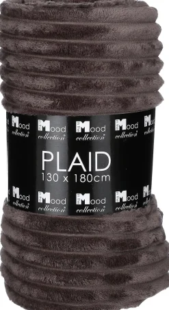 Intratuin In the Mood Collection Decke Lorens anthrazit 180 x 130 cm| Decken & Plaids