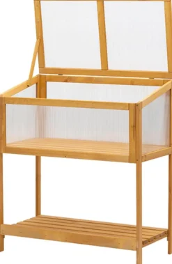 Intratuin Anzuchtkasten Susz hoch natur 89 x 49 x 101 cm| Anzuchtkästen & Mini-Gewächshäuser