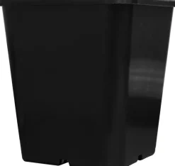 Intratuin Anzuchttöpfe viereckig schwarz H 11 cm 5 St.| Anzuchttöpfe