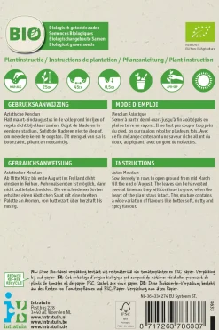 Intratuin Asiatischer Mesclun (BIO) Samen| Gemüsesamen|Saatgut