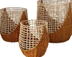 Intratuin Aufbewahrungskorb Mel natur / braun D 28 H 30 cm| Aufbewahrung