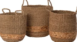 Intratuin Aufbewahrungskorb Horten natur D 35 H 37 cm| Aufbewahrung