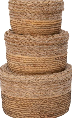 Intratuin Aufbewahrungskorb Vijs natur D 18 H 13 cm| Aufbewahrung