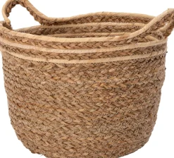 Intratuin Aufbewahrungskorb Auke natur D 34 H 24 cm| Aufbewahrung