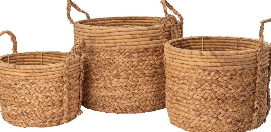 Intratuin Aufbewahrungskorb Claartje natur D 37 H 27 cm| Aufbewahrung