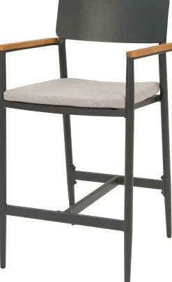 Intratuin Barhocker Suze anthrazit| Gartenstühle