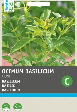 Intratuin Basilikum feinblättrig (Ocimum basilicum) Samen| Kräutersamen|Saatgut