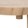 Intratuin Beistelltisch / Pflanzenhocker Holz D 28 cm H 10 cm| Beistelltische|Beistelltische