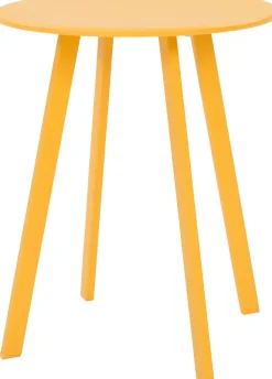 Intratuin Beistelltisch Latte gelb D 40 cm H 50 cm| Beistelltische|Beistelltische