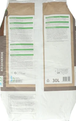Intratuin Bio Rasenerde 30 l| Pflanzerde & Substrat|Gartenerde