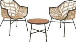 Intratuin Bistro-Set Lunde Stahl anthrazit| Bistro-Sets