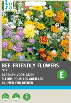 Intratuin Blumensamen-Mischung für Bienen| Saatgut|Blühende Pflanzen