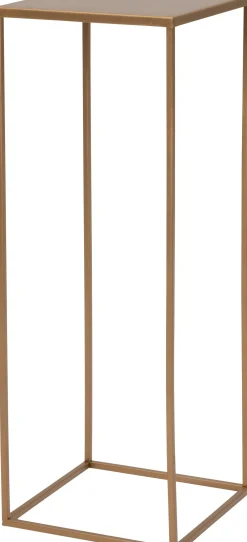 Intratuin Blumenständer Guido kupfer 25 x 25 x 70 cm| Pflanztische & -Regale