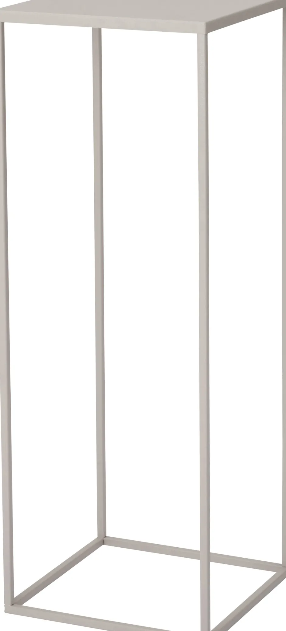 Intratuin Blumenständer Guido weiß 22 x 22 x 60 cm| Pflanztische & -Regale