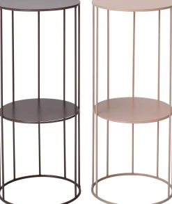 Intratuin Blumenständer Myrica rosa D 21 H 70 cm| Pflanztische & -Regale