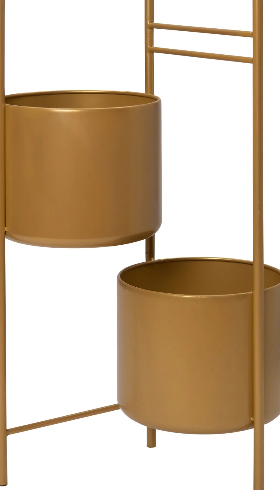 Intratuin Blumenständer Nena gold D 28 H 80 cm| Pflanztische & -Regale|Blumentöpfe & Pflanzgefäße