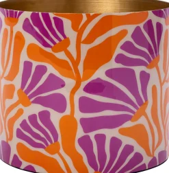 Intratuin Blumentopf Akio rosa/orange D 27 H 25 cm| Blumentöpfe|Blumentöpfe & Pflanzgefäße