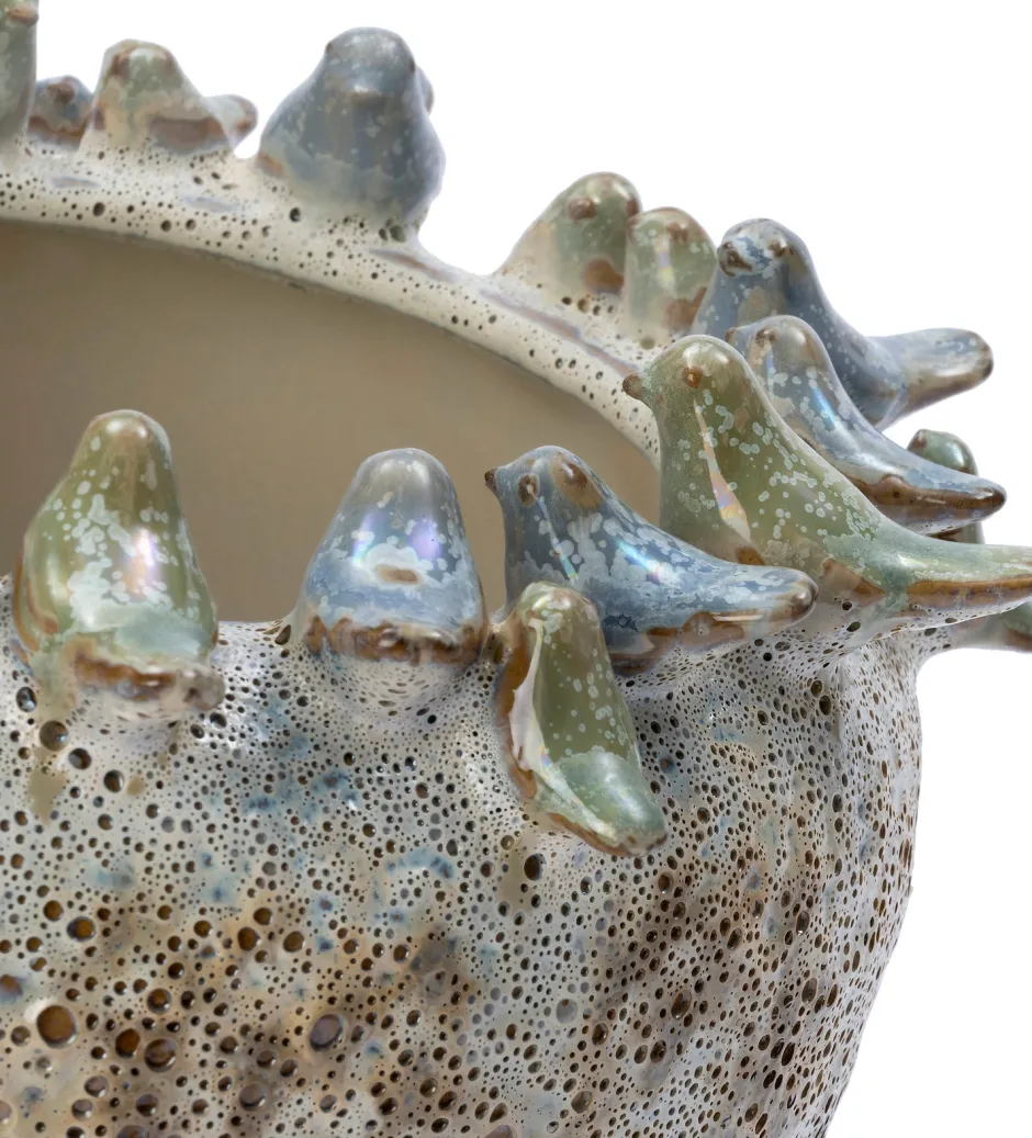 Intratuin Blumentopf Andor beige D 23 H 20 cm| Blumentöpfe|Blumentöpfe & Pflanzgefäße