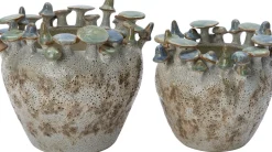 Intratuin Blumentopf Boa beige D 22,5 H 22 cm| Blumentöpfe & Pflanzgefäße|Blumentöpfe