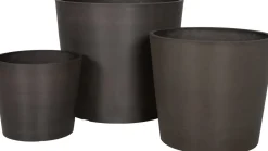 Intratuin Blumentopf Boaz grau D 30 H 26,5 cm| Blumentöpfe|Blumentöpfe & Pflanzgefäße