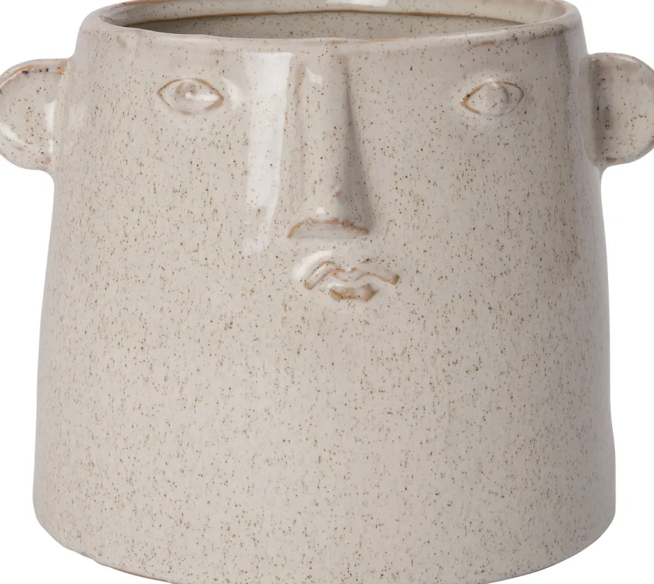 Intratuin Blumentopf Dani weiß D 22,5 H 16 cm| Blumentöpfe|Blumentöpfe & Pflanzgefäße