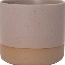 Intratuin Blumentopf Dean grau D 11 H 9,5 cm| Blumentöpfe|Blumentöpfe & Pflanzgefäße