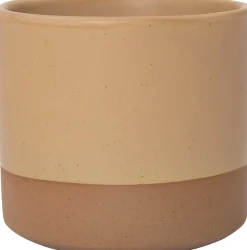 Intratuin Blumentopf Dean gelb D 11 H 9,5 cm| Blumentöpfe|Blumentöpfe & Pflanzgefäße