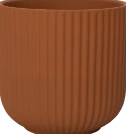 Intratuin Blumentopf Elle orange D 17 H 16,5 cm| Blumentöpfe|Blumentöpfe & Pflanzgefäße