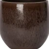 Intratuin Blumentopf Feda braun D 16 H 16 cm| Blumentöpfe & Pflanzgefäße|Blumentöpfe