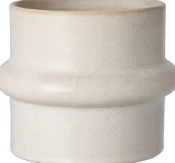 Intratuin Blumentopf Helle creme D 16 H 13 cm| Blumentöpfe & Pflanzgefäße|Blumentöpfe