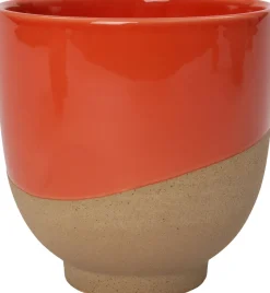 Intratuin Blumentopf Jade rot D 16,5 H 16,5 cm| Blumentöpfe & Pflanzgefäße|Blumentöpfe