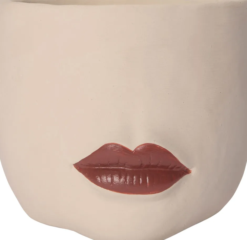 Intratuin Blumentopf Keet creme D 12,5 H 11 cm| Blumentöpfe|Blumentöpfe & Pflanzgefäße