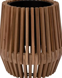 Intratuin Blumentopf Latten naturell D 39 H 40 cm| Blumentöpfe|Blumentöpfe & Pflanzgefäße