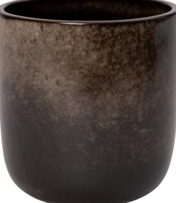 Intratuin Blumentopf Leonie braun D 11 H 13,5 cm| Blumentöpfe|Blumentöpfe & Pflanzgefäße