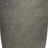 Intratuin Blumentopf Lijnen D 43 cm H 78 cm grau| Blumentöpfe|Blumentöpfe & Pflanzgefäße