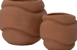 Intratuin Blumentopf Lilo terracotta D 13 H 12 cm| Blumentöpfe & Pflanzgefäße|Blumentöpfe