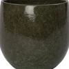 Intratuin Blumentopf Lino D 28 H 26 cm grün| Blumentöpfe|Blumentöpfe & Pflanzgefäße