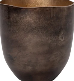 Intratuin Blumentopf Lize D 32 H 30 cm kupfer / blau| Blumentöpfe|Blumentöpfe & Pflanzgefäße