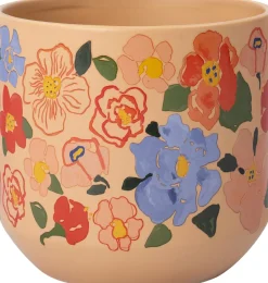 Intratuin Blumentopf Loeke multi D 13,5 H 12,5 cm| Blumentöpfe|Blumentöpfe & Pflanzgefäße