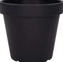 Intratuin Blumentopf Lofly D 39 H 36,1 cm anthrazit| Blumentöpfe|Blumentöpfe & Pflanzgefäße