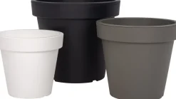 Intratuin Blumentopf Lofly D 59 H 55,5 cm grau| Blumentöpfe|Blumentöpfe & Pflanzgefäße