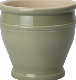 Intratuin Blumentopf Luc grün D 20 H 21 cm| Blumentöpfe|Blumentöpfe & Pflanzgefäße