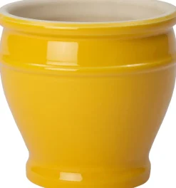 Intratuin Blumentopf Luc gelb D 19 H 18 cm| Blumentöpfe|Blumentöpfe & Pflanzgefäße