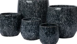 Intratuin Blumentopf Lulu blau D 29 H 27 cm| Blumentöpfe & Pflanzgefäße|Blumentöpfe